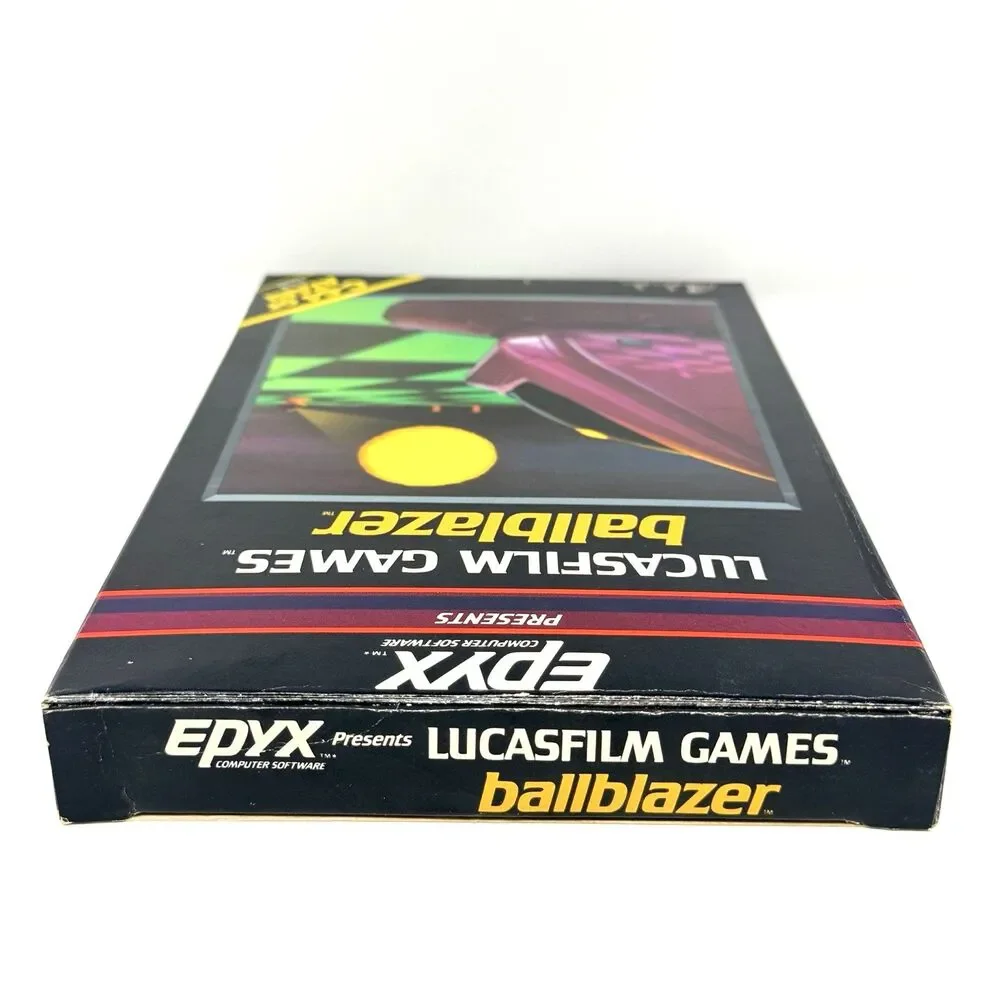 Ballblazer Commodore 64 128 Atari Lucasfilm Epyx 1985 Vintage Game Complete CIB